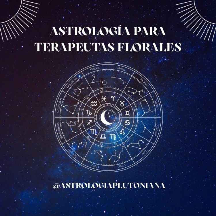 propuestas externas: Curso de Astrología para terapeutas florales